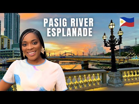 Видео: Филиппины открывают новую эспланаду на реке Пасиг, 4-я фаза 🇵🇭