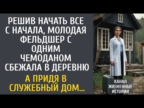 Видео: Решив начать все с начала, фельдшер с одним чемоданом сбежала в деревню… А придя в служебный дом…