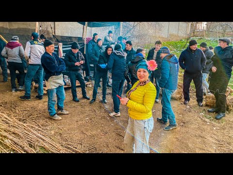 Видео: УЗБЕКИСТАН! Как встречают весну в КИШЛАКЕ! НАВРУЗ! Пробуем СУМАЛЯК и ХАЛИМ! Сельская жизнь!