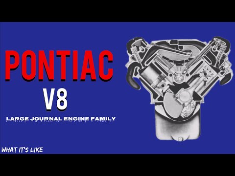 Видео: Семейство двигателей Pontiac Big Journal 421, 428, 455
