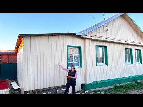 Видео: Установка сайдинга на дом. Покупки и семейные дела: наш насыщенный день. Из города в деревню 810 сер