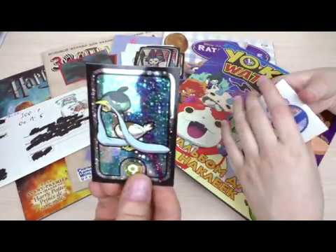 Видео: Меняемся наклейками (Рататуй, Йо-кай, Зоопланета, Гарри Поттер, Любимцы 2). Часть 112