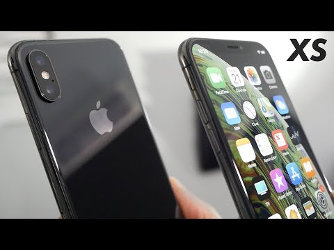 Видео: Распаковка и первые впечатления iPhone XS цвета «серый космос»!