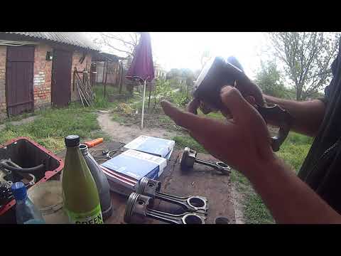 Видео: W 210 /М111/Снятие поддона без ямы/Замена залипших колец .