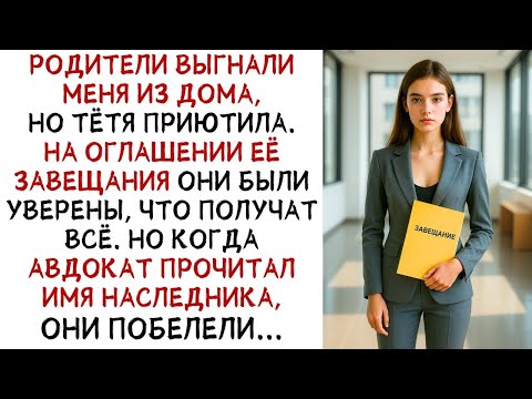 Видео: Родители выгнали меня из дома, а прийдя за наследством УСЛЫШАЛИ жестокую правду    ИСТОРИИ ИЗ