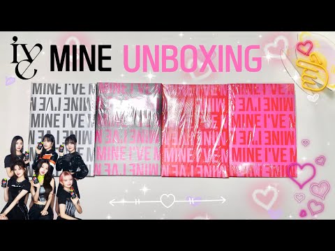Видео: УЧИМ IVE РАСПАКОВЫВАЯ АЛЬБОМЫ MINE😨