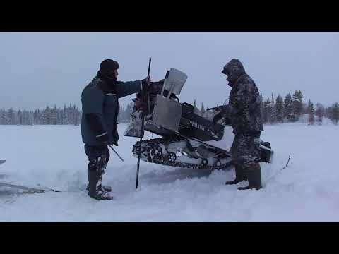 Видео: Домкрат для снегохода - использование, конструкция.