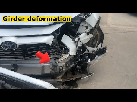 Видео: Удивительные методы ремонта Toyota RAV4 при лобовом столкновении！