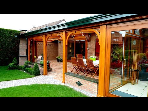 Видео: Красивая веранда в загородном доме! 80 идей для вдохновения!