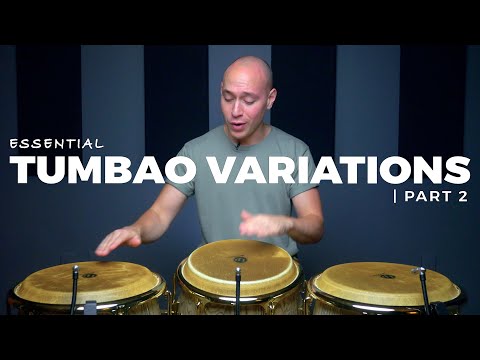 Видео: Уроки игры на конге | Как играть на конге | Основные вариации тумбао, часть 2 | CongaChops.com