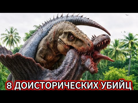 Видео: 8 САМЫХ СТРАШНЫХ ДИНОЗАВРОВ, КОТОРЫЕ КОГДА-ЛИБО ХОДИЛИ ПО ЗЕМЛЕ - ДОКУМЕНТАЛЬНЫЙ ФИЛЬМ