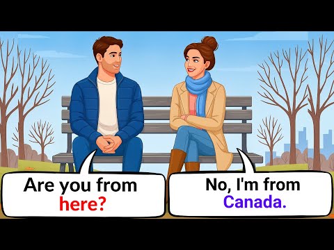 Видео: Изучайте английский через разговор | Первая встреча с кем-то ✅