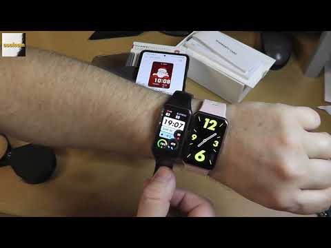Видео: HUAWEI Watch Fit New. РАСПАКОВКА И ОБЗОР.