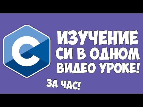 Видео: Изучение Си в одном видео уроке за час!