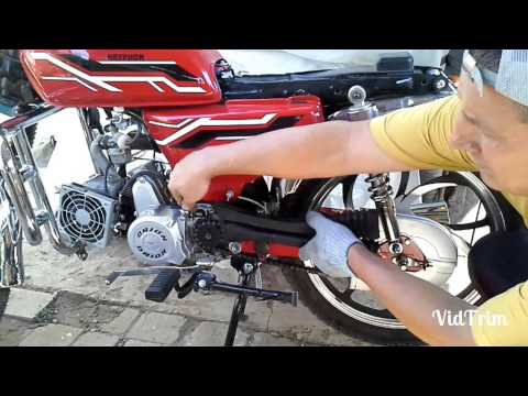 Видео: Модернизируем кожух цепи заднего колеса,  р N° 8