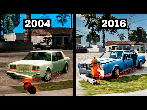 Видео: ПРОШЕЛ ВСЕ ВЕРСИИ GTA SAN ANDREAS (СРАВНЕНИЕ 2004-2022)