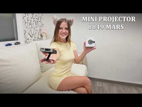 Видео: MINI PROJECTOR 8849 MARS. ТАКОГО ПРОЕКТОРА ВЫ ЕЩЁ НЕ ВИДЕЛИ