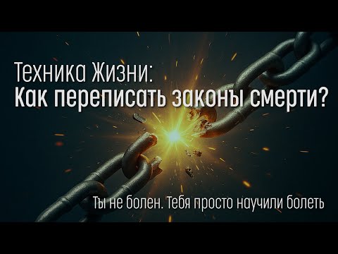 Видео: Ты не болен. Тебя просто научили болеть