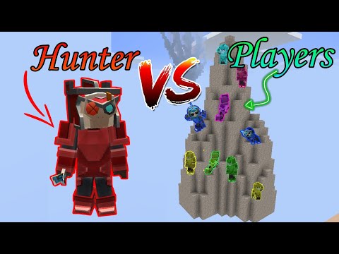 Видео: 1 охотник против 12 игроков ¦ В блокмен го ¦ Бед варс ¦