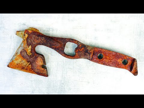 Видео: Реставрация Советского Топора Мультитул