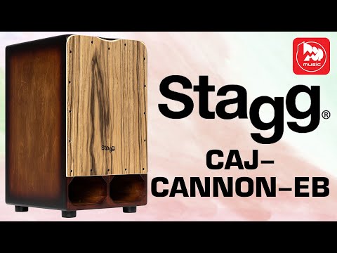 Видео: Кахон STAGG CAJ CANNON EB