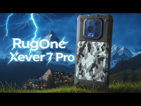 Видео: RugOne Xever 7 Pro - стильный, защищённый смартфон с тепловизором и сменными батареями от Ulefone