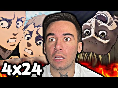 Видео: АТАКА ТИТАНОВ 4x24 (РЕАКЦИЯ)