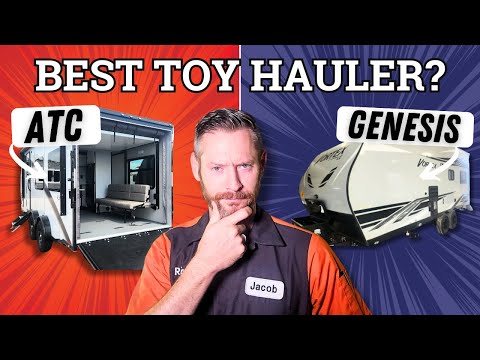 Видео: Undercover RV Tech рассматривает игрушечные прицепы для автодомов ATC и Genesis