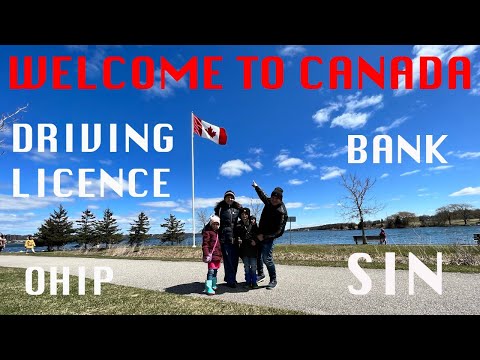 Видео: Мы в Канаде.CUAET.Первые шаги.10 дней в Канаде.Водительское, SIN, OHIP, мобильная связь.