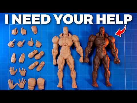 Видео: Мне нужна ВАША помощь в изготовлении фигурок на заказ | Romankey Big Guy