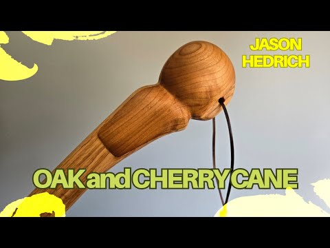 Видео: ИДЕИ ДЛЯ ТРОСТИ (вишневая и дубовая трость)