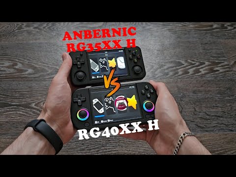 Видео: Сравнение Anbernic RG35XX H и RG40XX H