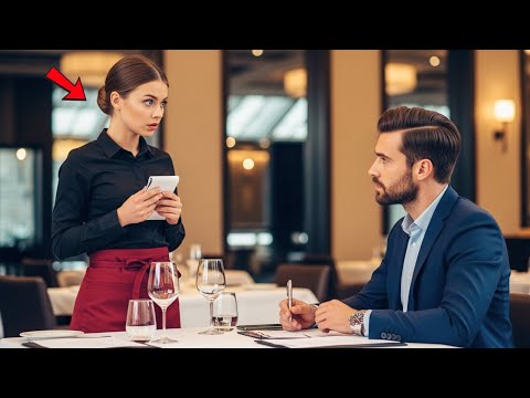 Видео: Миллиардер в шутку попросил у официантки финансового совета—но её первые слова лишили его дара речи.