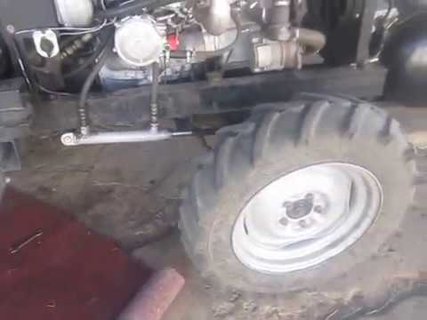 Видео: Саморобний міні трактор 4х4 (home-made mini tractor 4х4) заміна шруса