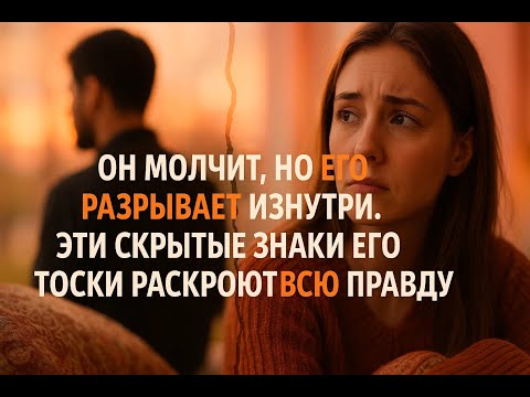 Видео: Его молчание — это крик. Вот как на самом деле скучает тот, кто вас оттолкнул, но боится признаться