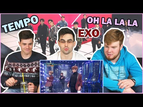 Видео: NON KPOP FANS REACT TO EXO - TEMPO + OH LA LA LA | Русские парни реагируют на EXO | BAH