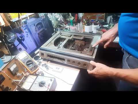 Видео: Вега 109 Стерео. После Пожара. На восстановление