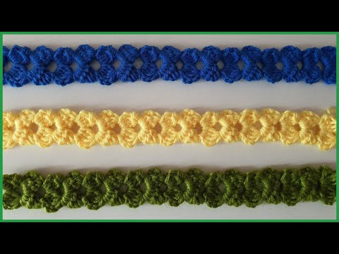 Видео: Ленточное кружево. Вязание крючком / Ribbon lace crochet