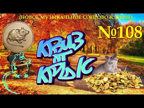 Видео: "КВИЗ от КРЫС" эпизод 108 (новое звуковое сопровождение)