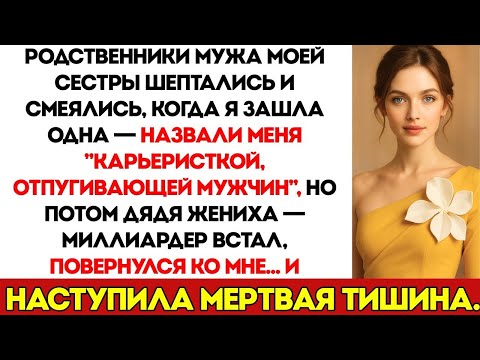 Видео: Родственники Моей Сестры Смеялись И Называли Меня «Слишком Строгой» — Пока Дядя Жениха, Миллиард