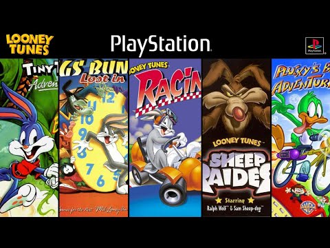 Видео: Игры Looney Tunes для PS1