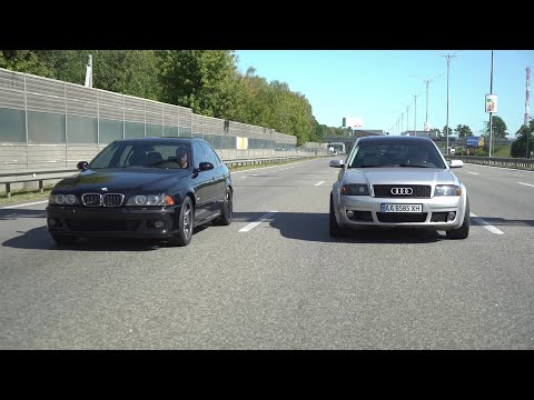 Видео: BMW M5 E39 VS Audi RS6 C5 - одна цель. подход разный.