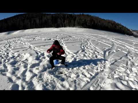 Видео: Атлас Рыбака 21 02 2022 рыбалка на окуня залив Бюза Красноярское водохранилище