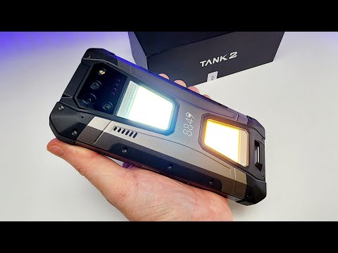 Видео: Взял Смартфон с Лазерным ПРОЕКТОРОМ! 🔥Вот ПОЧЕМУ СТОИТ КУПИТЬ Unihertz Tank 2 8849