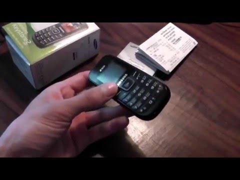 Видео: Видео обзор Samsung GT E-1202 Duos