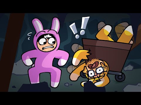 Видео: ВИТЁК И ТОХА - СУПЕР КРОЛИКИ! Легендарная коллаба ► Super Bunny Man