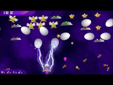 Видео: Chicken Invaders 4 UO - Половина пути пройдена (Часть 2, Без комментариев)