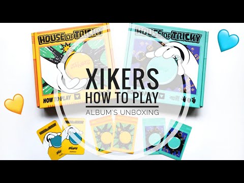 Видео: 💛🩵🤖 Распаковка альбомов XIKERS | XIKERS album's unboxing | HOW TO PLAY