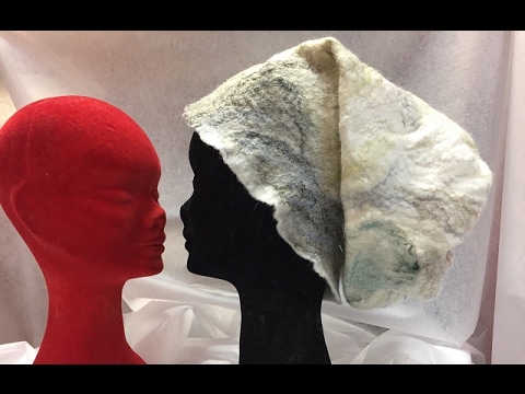 Видео: ШАПКА "БИНИ"  --  МОКРОЕ  ВАЛЯНИЕ -- ЭТО  ПРОСТО -- мастерская   Ирины Кузнецовой