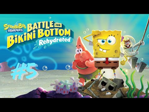 Видео: Spongebob Squarepants Battle For Bikini Bottom Rehydrated {Серия 5} Лагуна Гу